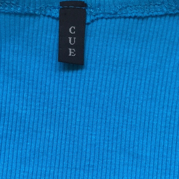 Turquoise Blue Rhinestone Tank - Picture 4 of 5